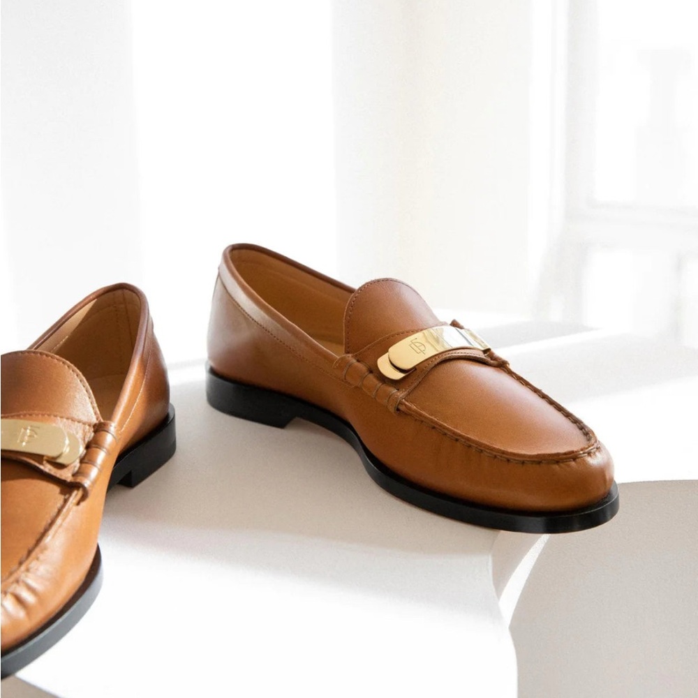 Dear Frances Luca Loafer in Saddle in size 37 EU